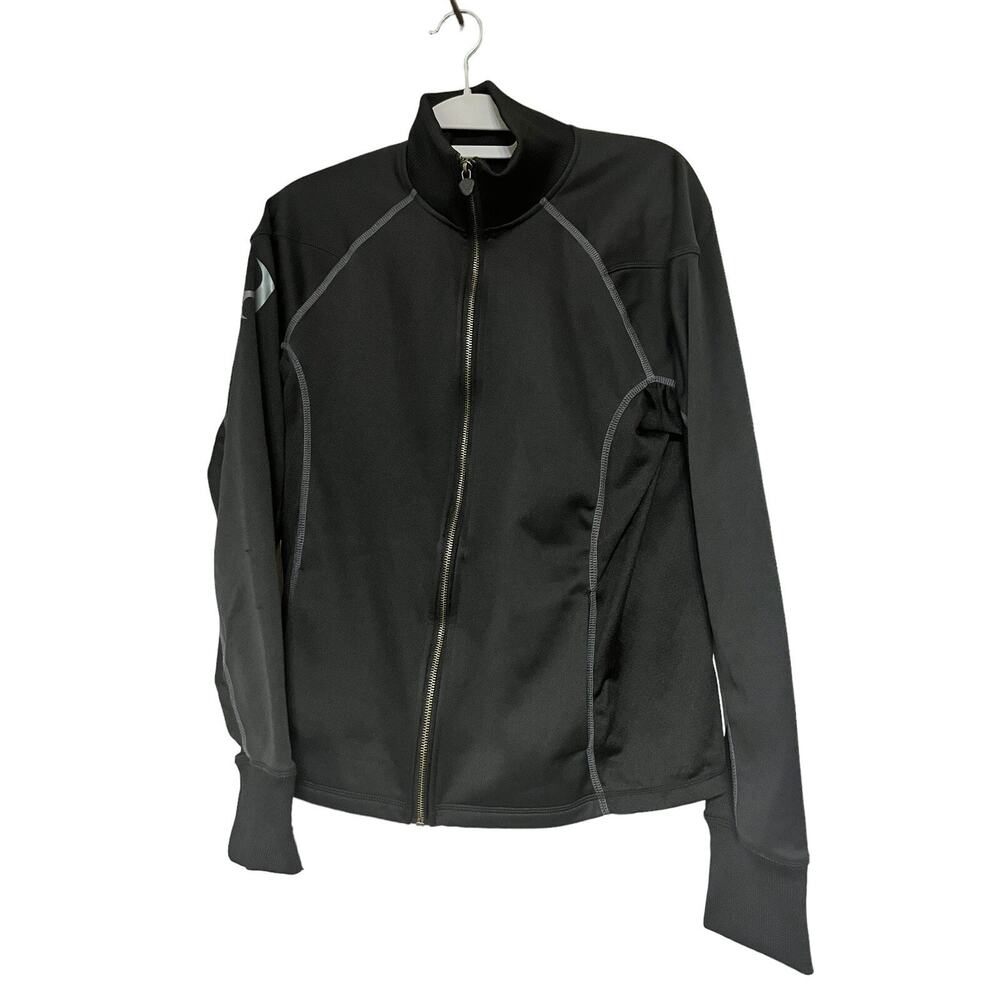 Hylete •Men S• Black Apex II Stealth Jacket Running Athletic